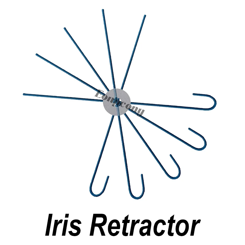 

Flexible Iris Retractor 5 Hooks Ophthalmic Instruments