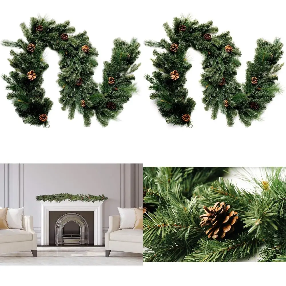 

6-футовая сосновая гирлянда для украшения Highland Park