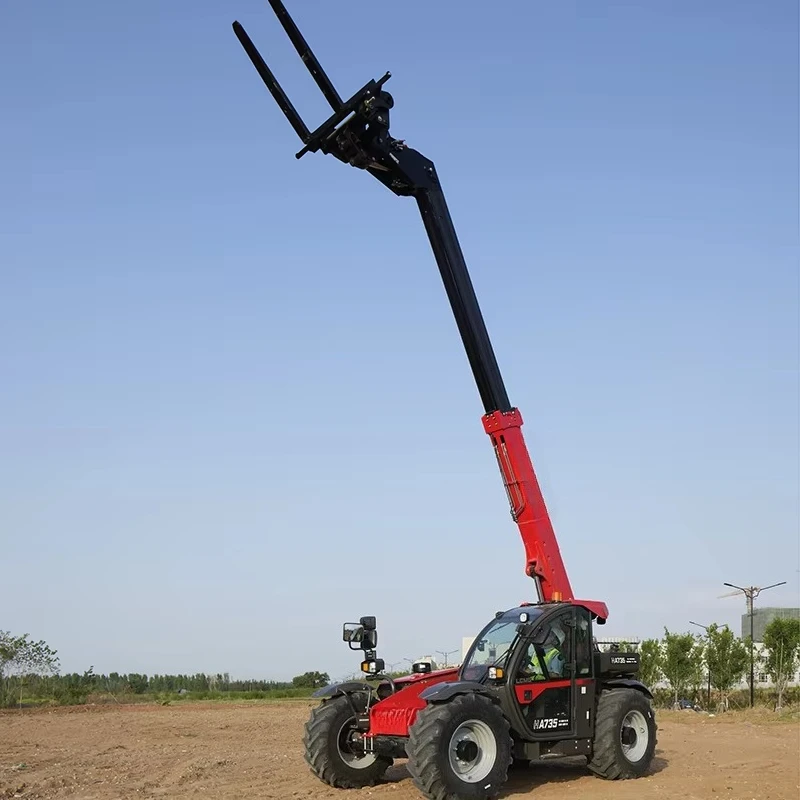 Heavy Duty Telescopic Handler 3 Ton - Large-Scale Industrial Lifting - CE Certified Telescopic Boom Handler