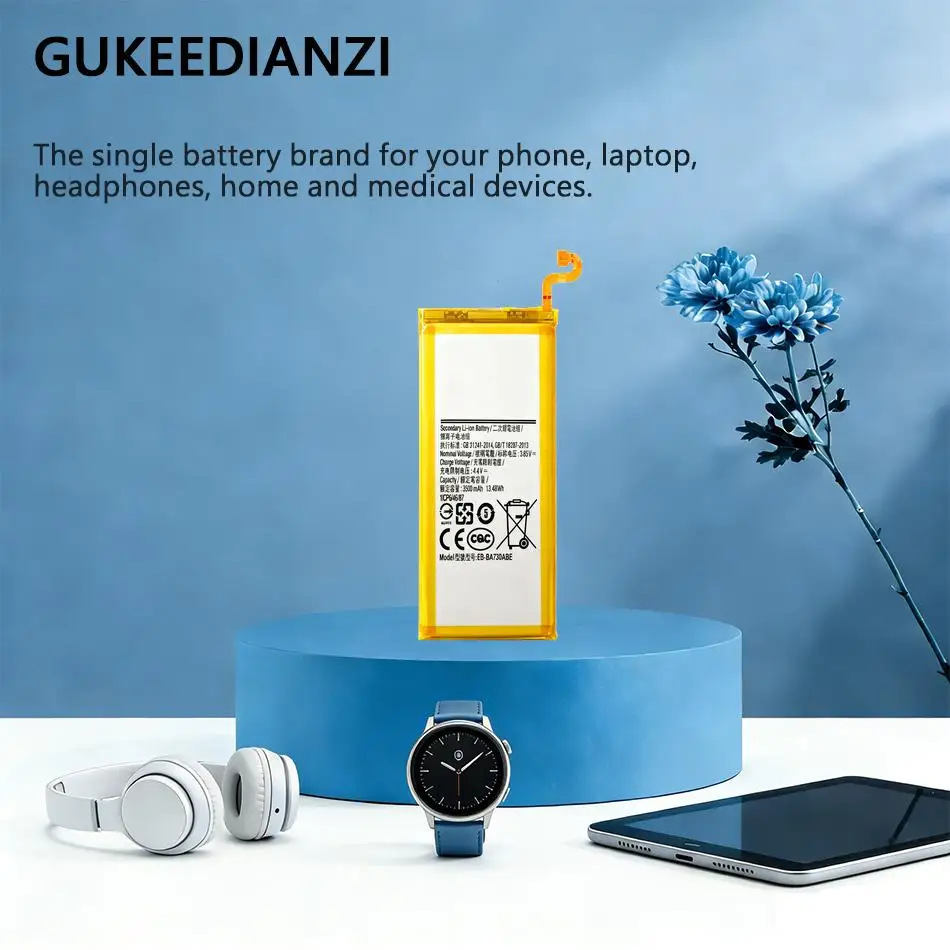 

Аккумулятор для мобильного телефона Samsung Galaxy A8 Plus A8+ 2018 SM-A730 A730F A730DS A730X EB-BA730ABE, 3500 мАч, длительное время работы