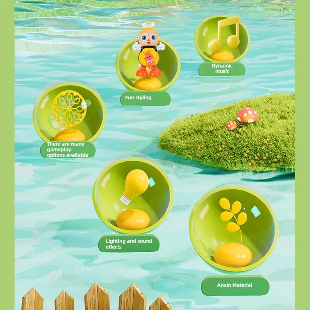 Elektryczne zabawki taneczne Pszczoła, śpiewająca, tańcząca, kołysząca się z światłem, kreskówkowe zabawki edukacyjne i interaktywne dla dzieci na urodziny.