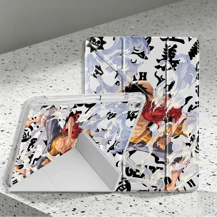 With Pen Slot Cover Tablet Case For Samsung Galaxy Tab A11 S9 Plus S7 FE A8 S8 S10 Lite A9 Plus One Piece