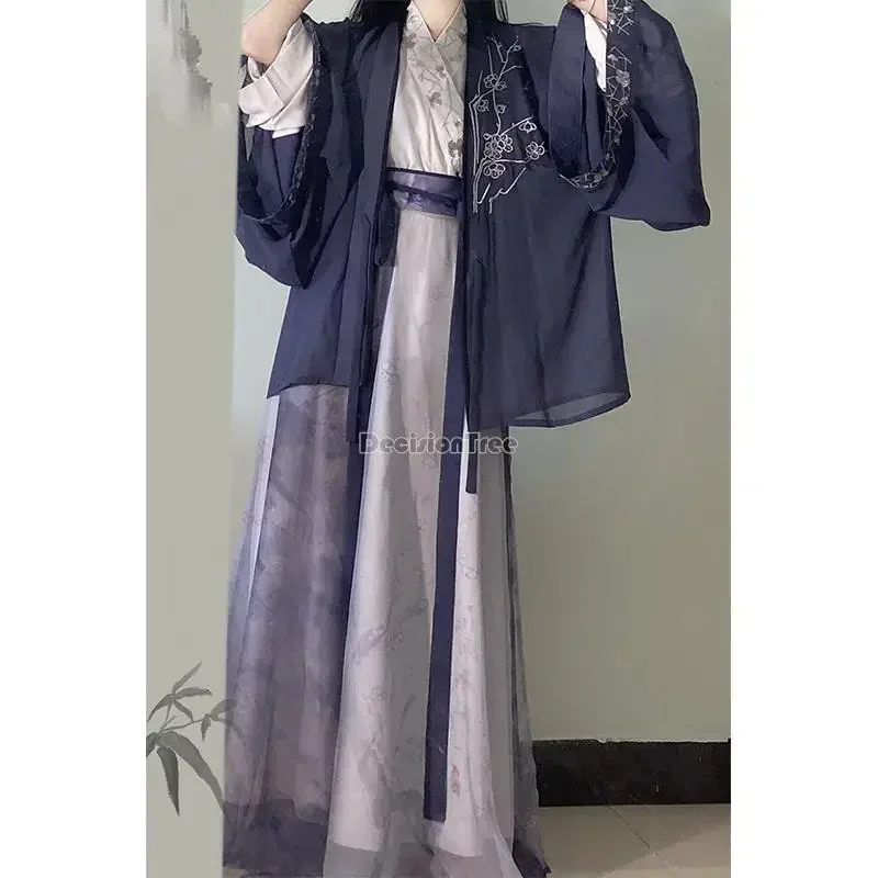 Ensemble de Robe Hanfu Alberoise pour Femme, Tenue de Princesse Fantaisie, Style Ancien, Oriental, Gelparty, Violet, A661, 2024