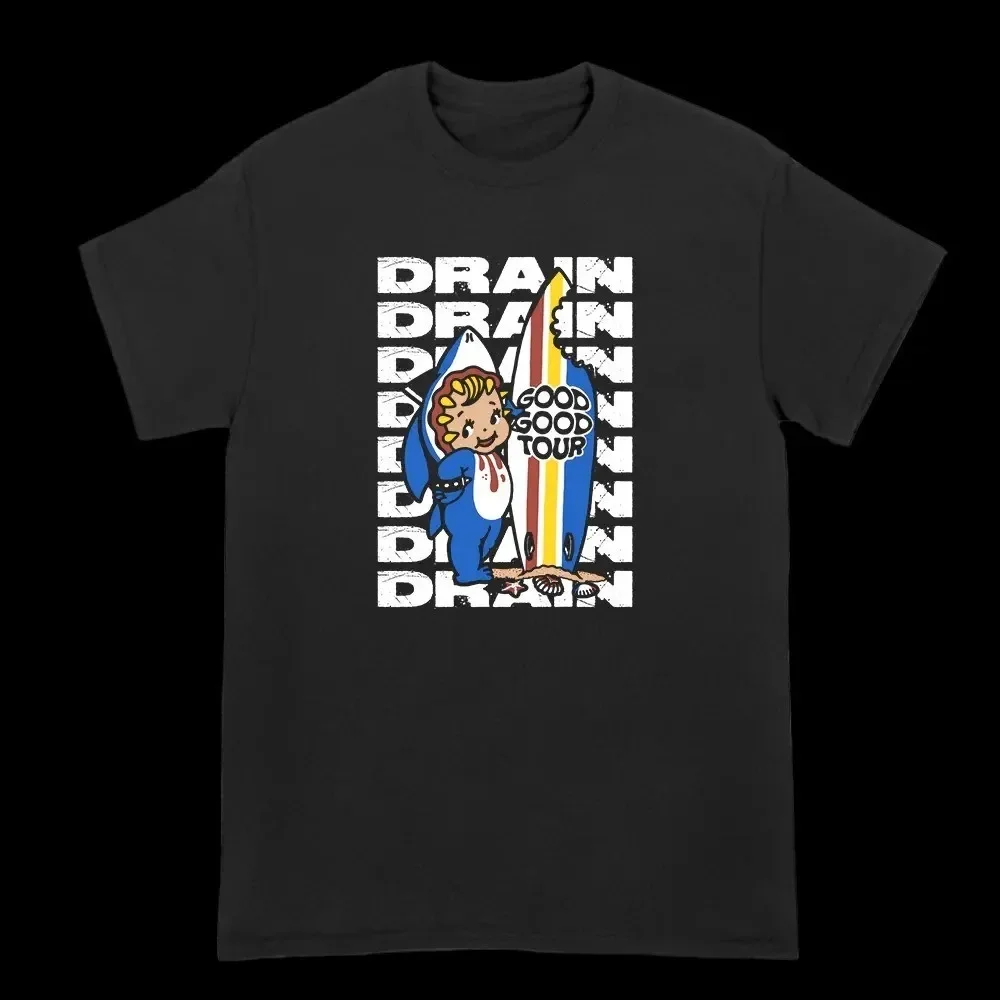 VTG Drain band black T-shirt Unisex tee All sizes S to 45Xl OM2014