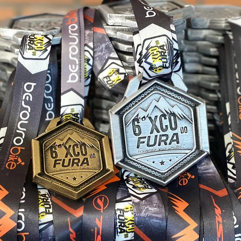 Customized. Metal-Border Online Marathon Taekwondo Electroplating Paint and Silver Copper