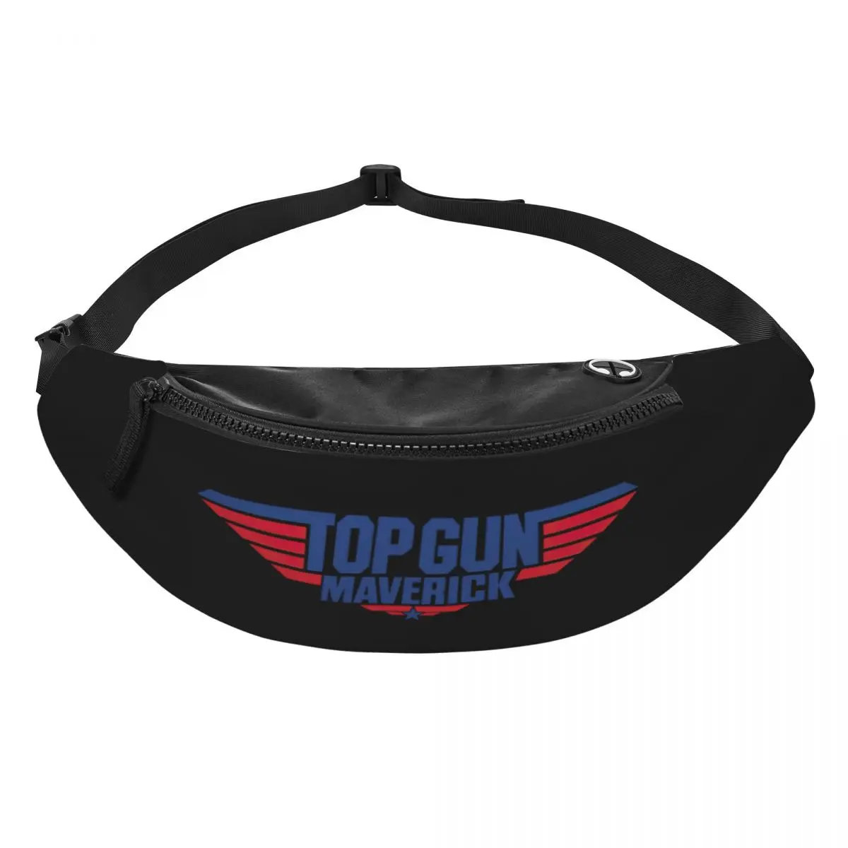 Cool Top Gun Maverick Fanny Pack Women Men Film Crossbody Waist Bag for Traveling Phone Money Pouch