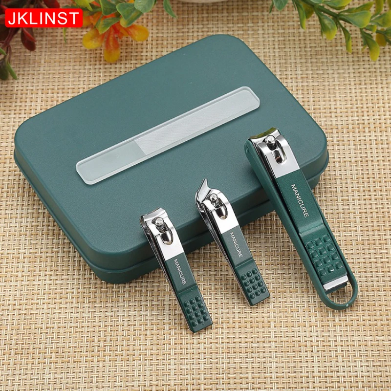 

Nail Clippers Stainless Steel Minimalist Aesthetics Fingernail Cutter, Nail Scissors Manicure Tools Nail File