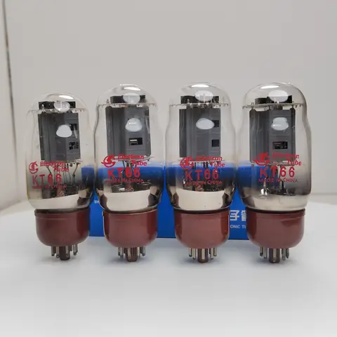 Die elektronische Röhre KT66 ist mit EL34/6L6GC/6CA7 kompatibel und bringt die wunderschöne Klangqualität der Gallenblasenmaschine
