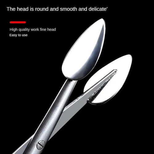 Imagen 2 del producto Tijeras para disección de aleta Facial, tijeras de disección para Estiramiento Facial, inserto con puntas súper cortadas especuladas, disector SMAS