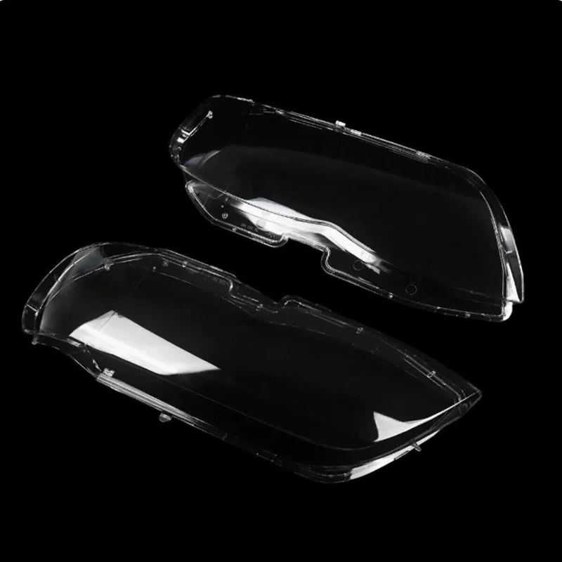 Replacement Headlight Lens Cover Transparent Lampshade For X5 E53 2004 2005 2006 Aftermarket Front Headlamp Shell