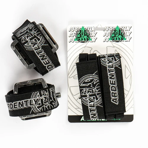 Imagen 2 del producto Ardently, 2 uds., correas de nailon para Pedal de bicicleta, correa con Clip para el dedo del pie, cinta adhesiva para pedales de bicicleta, piñón fijo, cubierta para bicicleta de carretera, piezas de ciclismo