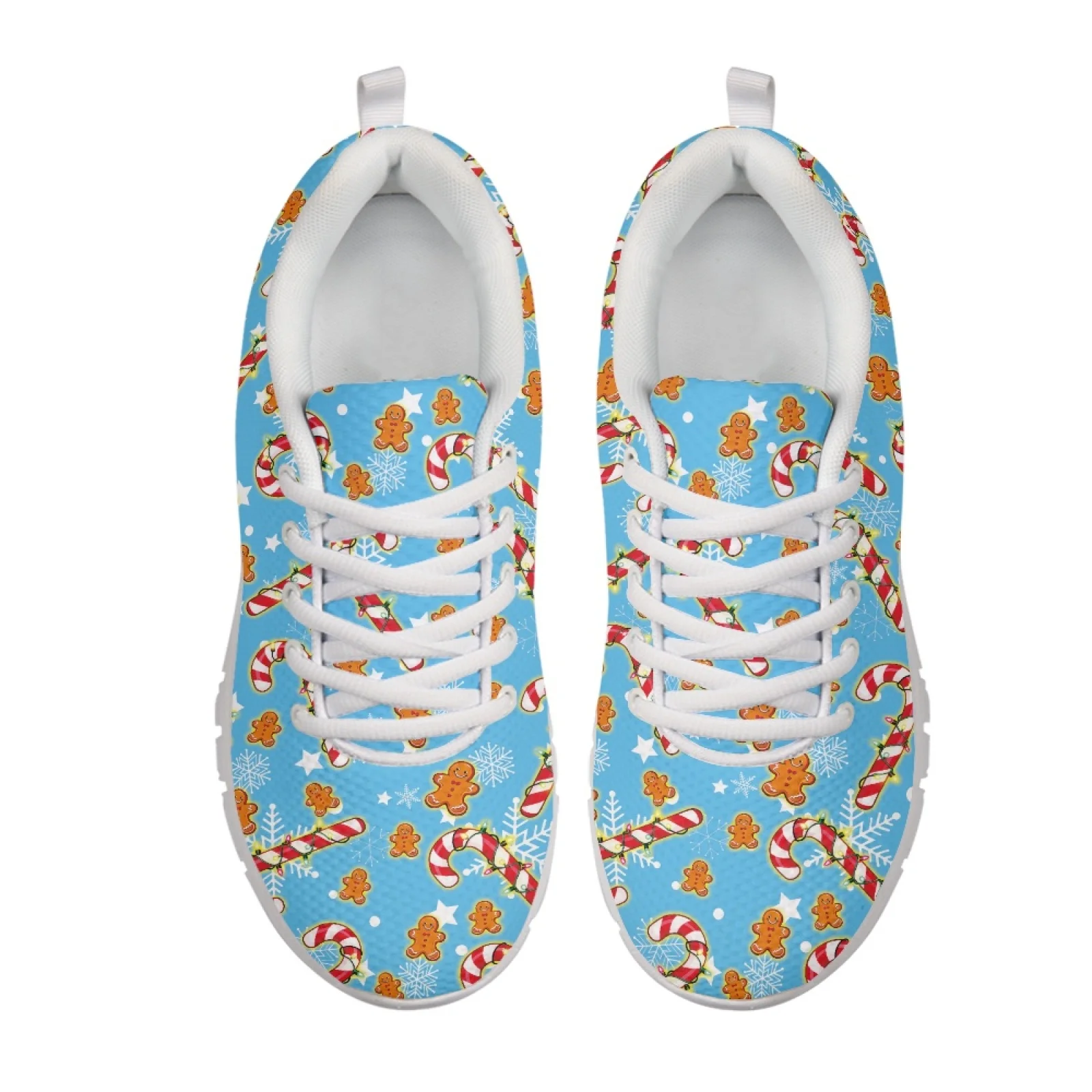 Coloranimal Santa Claus 2026 New Casual Running Sport Shoes for Women Mesh & EVA Sole Athletic Shoes Tennis Shoes