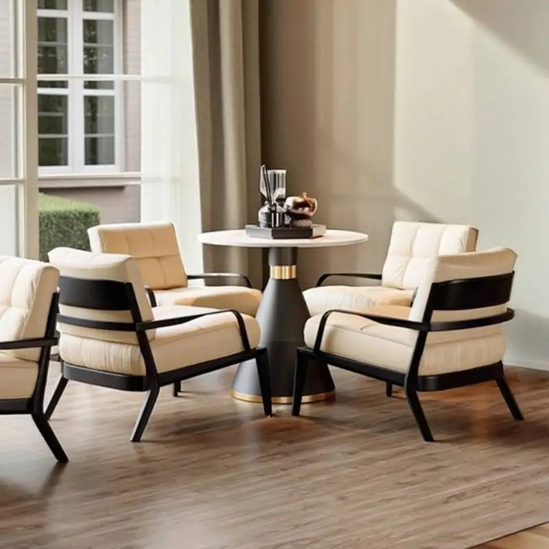 Oversized Outdoor Lounge Chairs Cushion Outside Designer Office Living Room Chairs Nordic Relaxing Fauteuil Salon Home Furniture