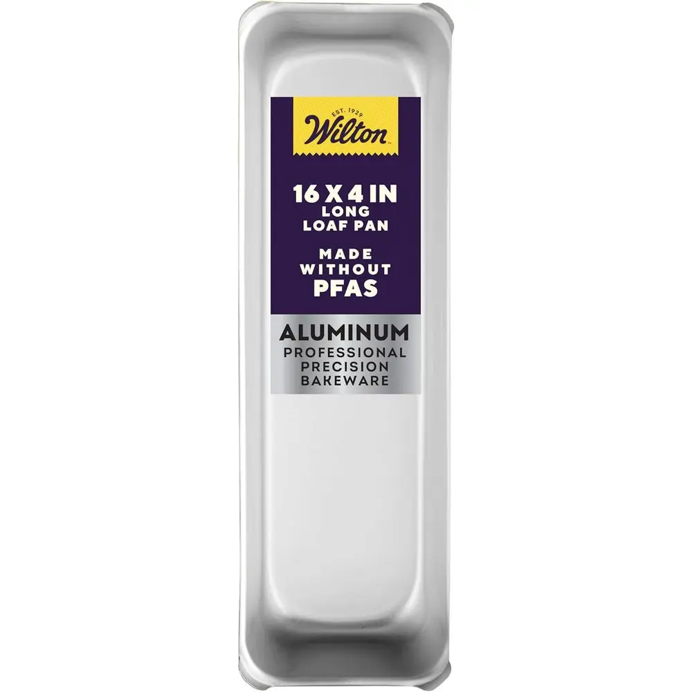 

Long Loa Pan, Oversized Bakeware or Pound Cakes & More, Durable, Even Heating, Rust-Resistant, Proional Quality, 16 x 14 in., Pa