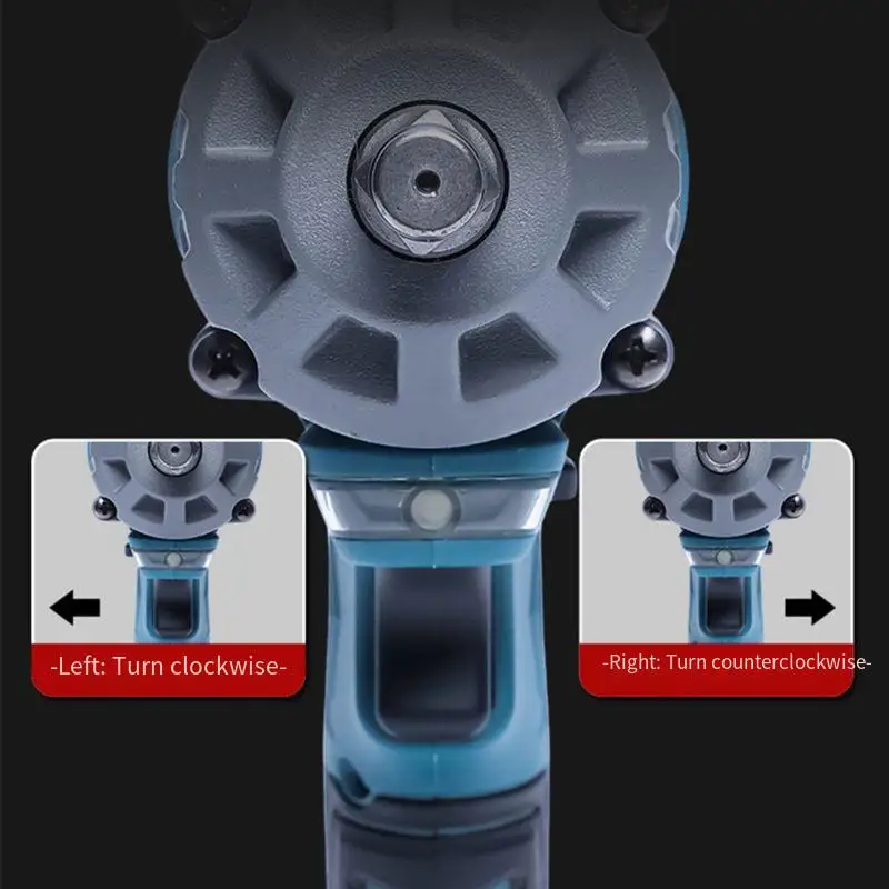 2000N.M Torque Brushless Impact Wrench 1/2 inch Electric Cordless Driver Power Tools For Makita 18V Battery