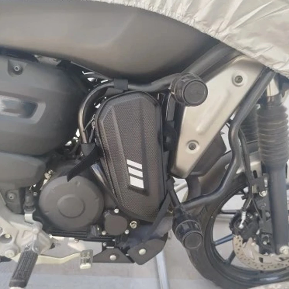 دراجة نارية الملحقات لكاواساكي Z H2 H2SX ZH2 النينجا H2 R H2R SX SE هارد شل مثلث الجانب حقيبة مقاوم للماء تخزين أداة حقيبة #5