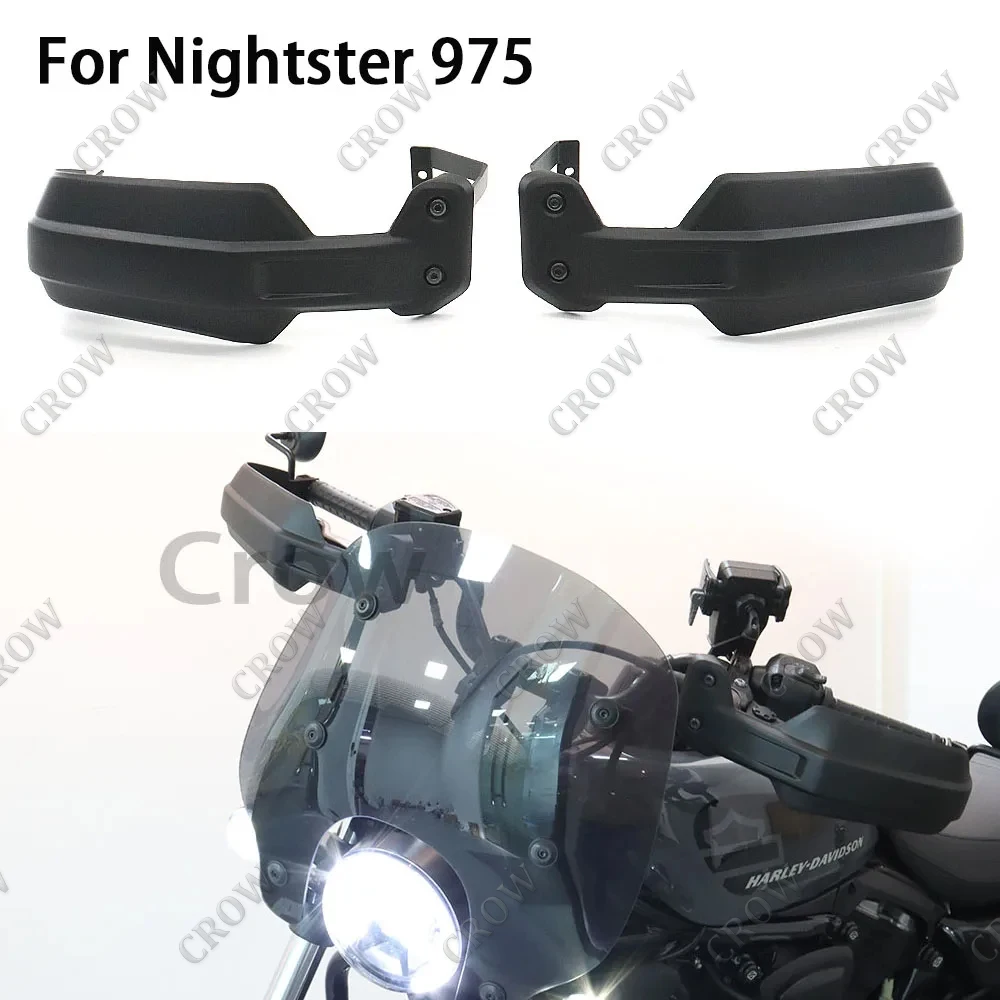 Handle Bar Hand Guard Handguard Brake Shell Protection Wind Shield Deflector Cover For Harley Nightster 975 RH975 Special 2024