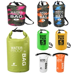 2/5/10L Waterproof Dry Bag Pack Sack Swimming Rafting Kayaking River Trekking Floating Sailing Canoing Boating Water Bag