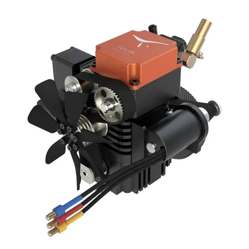

Toyan FS-S100A RC Engine DIY Kit Four-Stroke Methanol Engine Motor for 1:10 1:12 1:14 RC Car Boat Plane RC Vehicles Model moteur