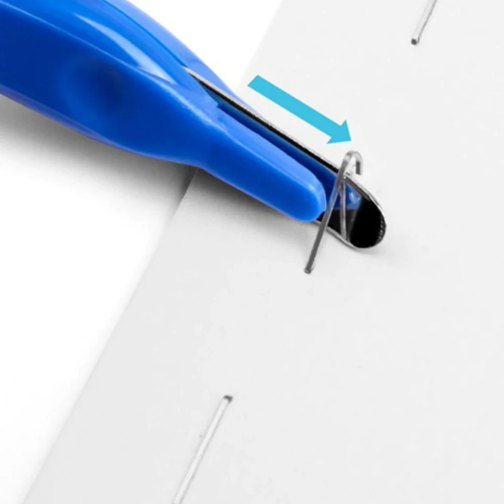 Mini Portable Stationary Magnetic Head Pen-Type Handheld Binding Supplies Staple Removal Tool Pull Out Extractor Staple Remover