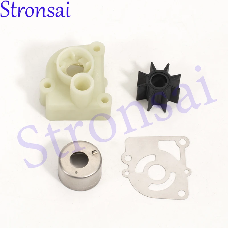 350-65016 362-87322 Water Pump Repair Kit & Pump Case Upper For Tohatsu Outboard Motor 9.9-18HP Boat Engine Parts