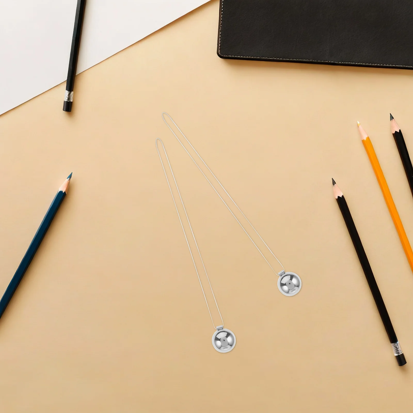 

5 шт. качающиеся маятниковые шарики 18 мм из нержавеющей стали, колыбель Ньютона, научный физический гаджет, физический эксперимент, офисный стол