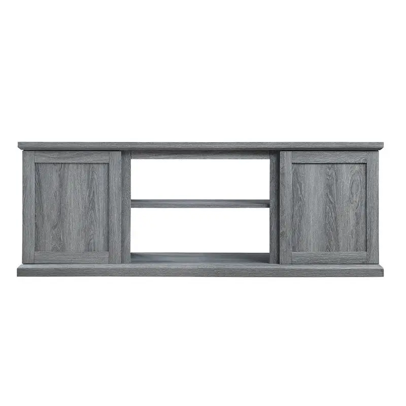 

60" TV Stand - Gray Finish for Modern Living Rooms and Home Theaters