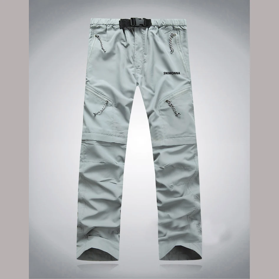 Description Picture 3 of itemFishing Pants Outdoor Breathable Quick Dry Long Trousers Can Remove To Shorts Detachable Two-Pants Hiking Camping Trekking Cloth