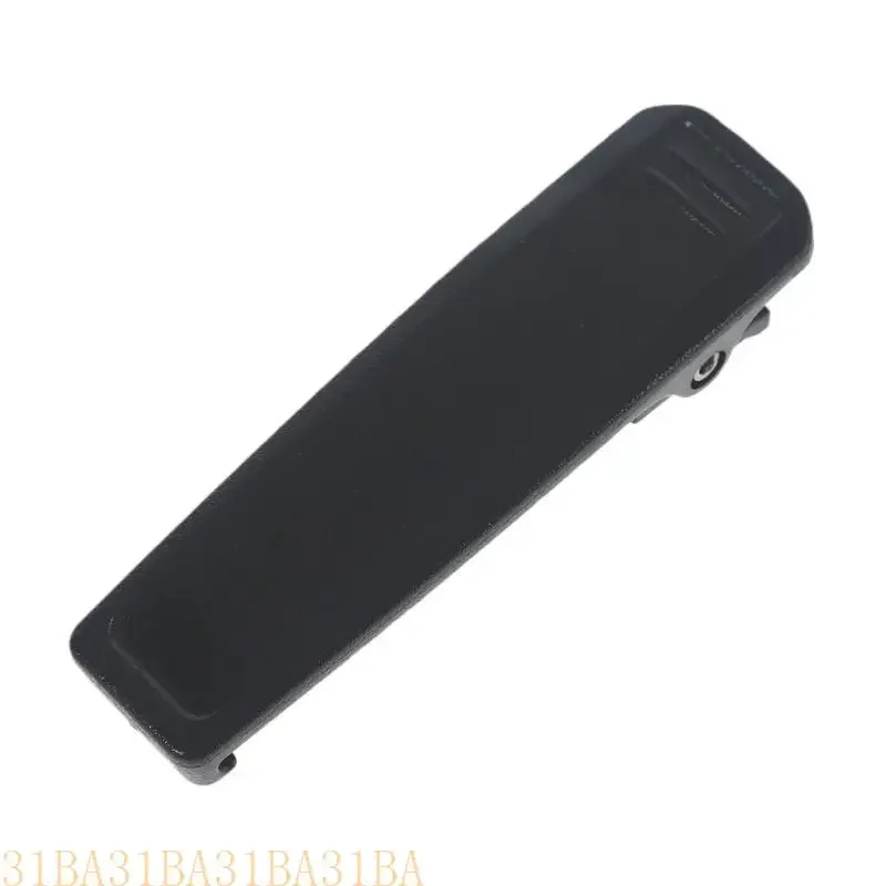 652f CLIP ORIGINAL CINTOLA WALKIE ORIGINAL PARA RÁDIO BILHOS PARA IC-V88 IC-U88 IC-F1000 IC-F2000 IC-F29SR, Black