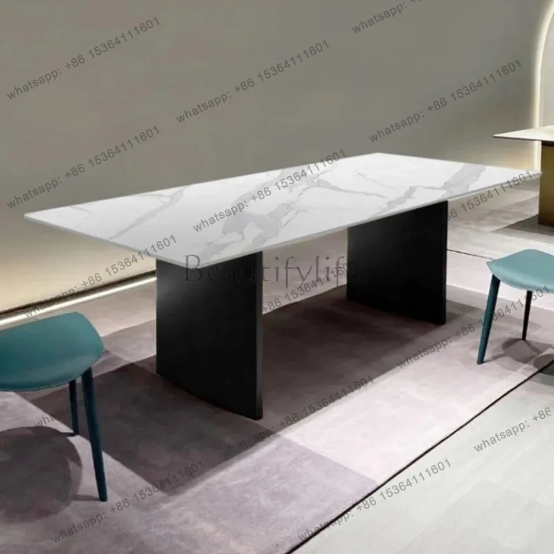 Gold Nordic Dining Tables Reading Waterproof Luxury Salon Dining Tables Living Room Kitchen Tavoli Da Pranzo Furniture Home