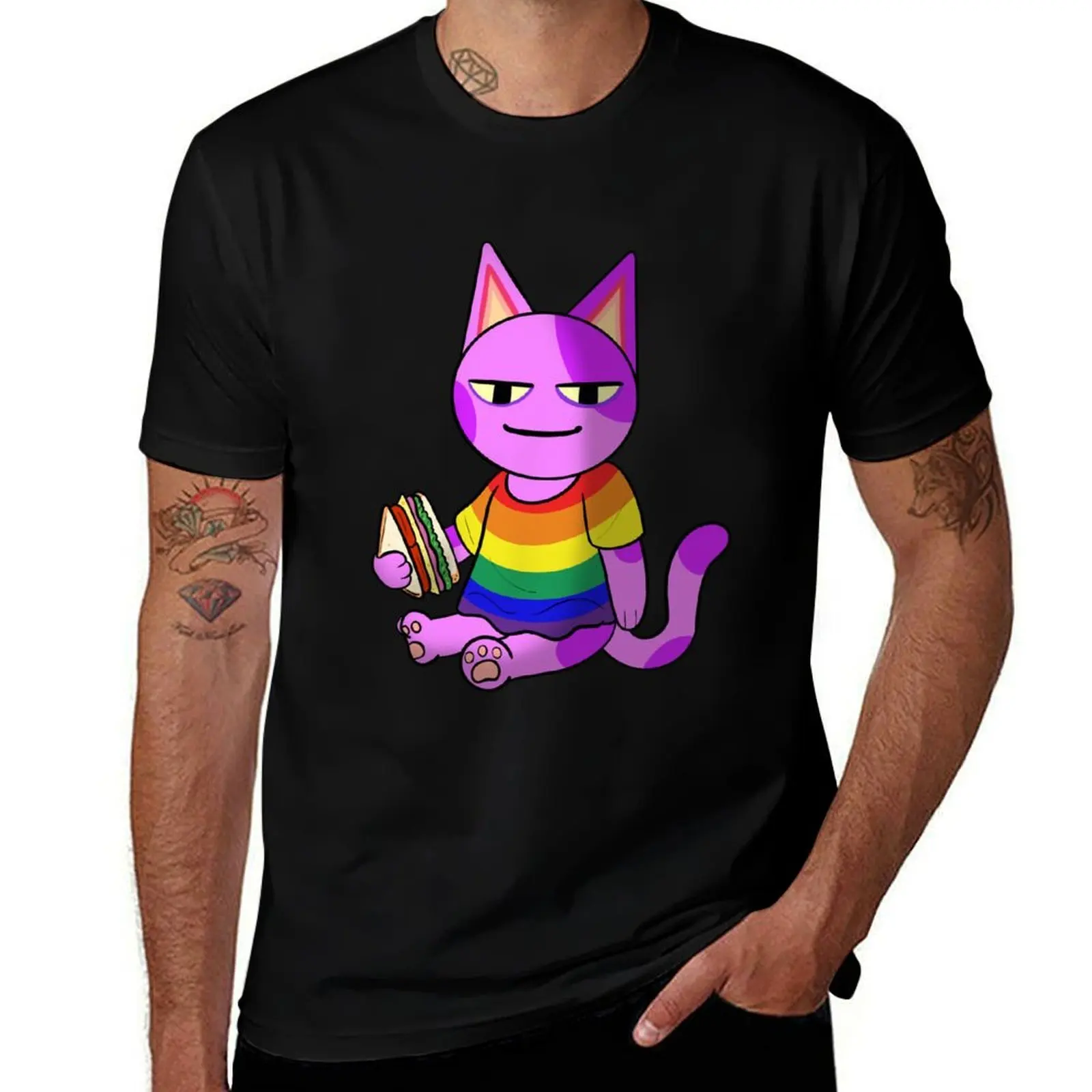Bob Says Gay Rights! T-Shirt Basic Daily Outfit Short Sleeve Tee