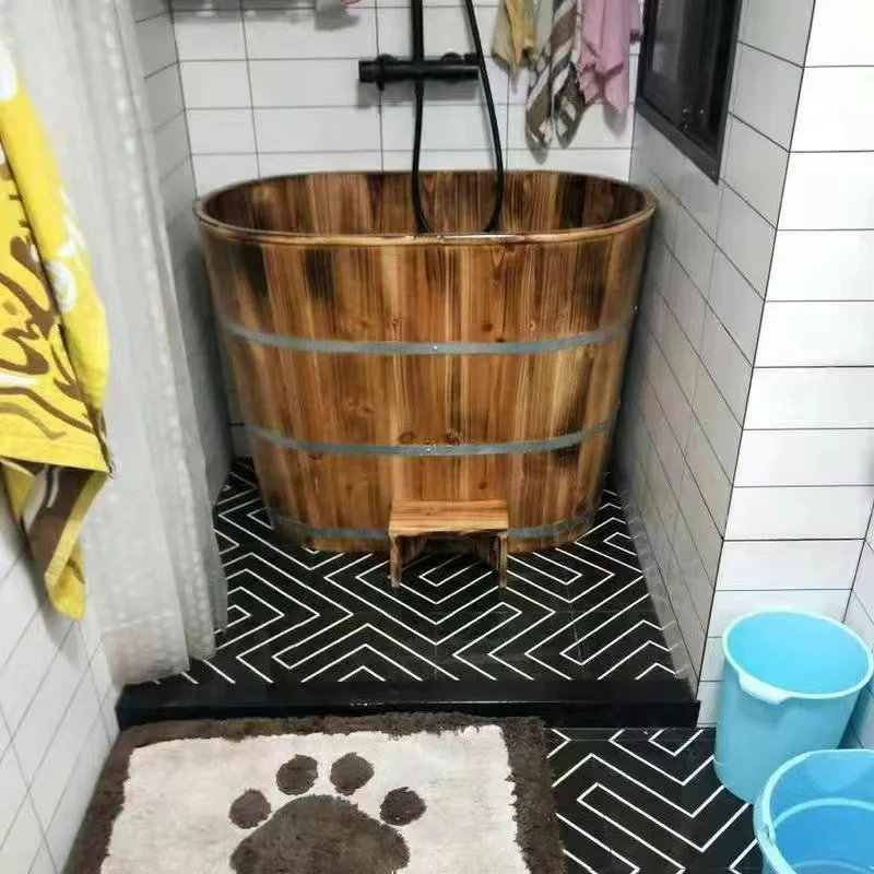 Swimming Pool Useful Things Home Sauna Wood Dog Bathtub Baby Children Foot Washer Bath Swimming Badewanne Adults Newborn