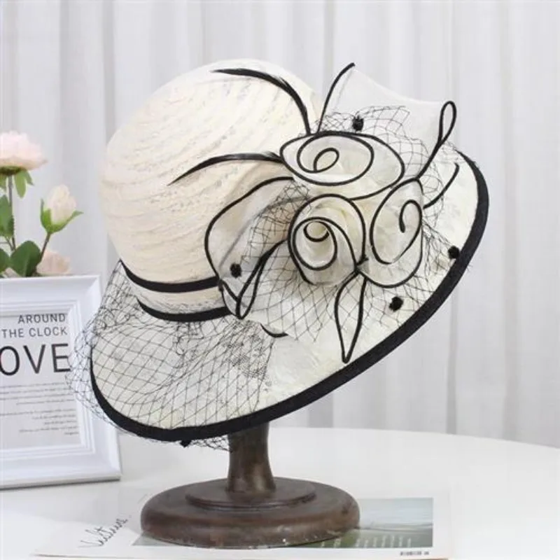 french-british-vintage-lace-flower-mesh-bucket-sun-hat-for-women-elegant-lady-wide-brim-floppy-summer-cap