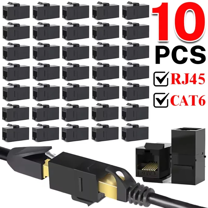 2-10Pcs CAT6 RJ45 K…