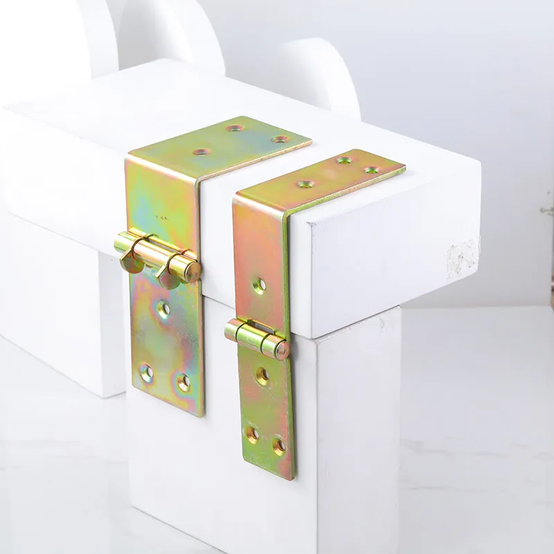 Wooden box hinges, hardware folding and bending, movable leaves, logistics reserves, prop boxes, accessories, cabinet hinges 3
