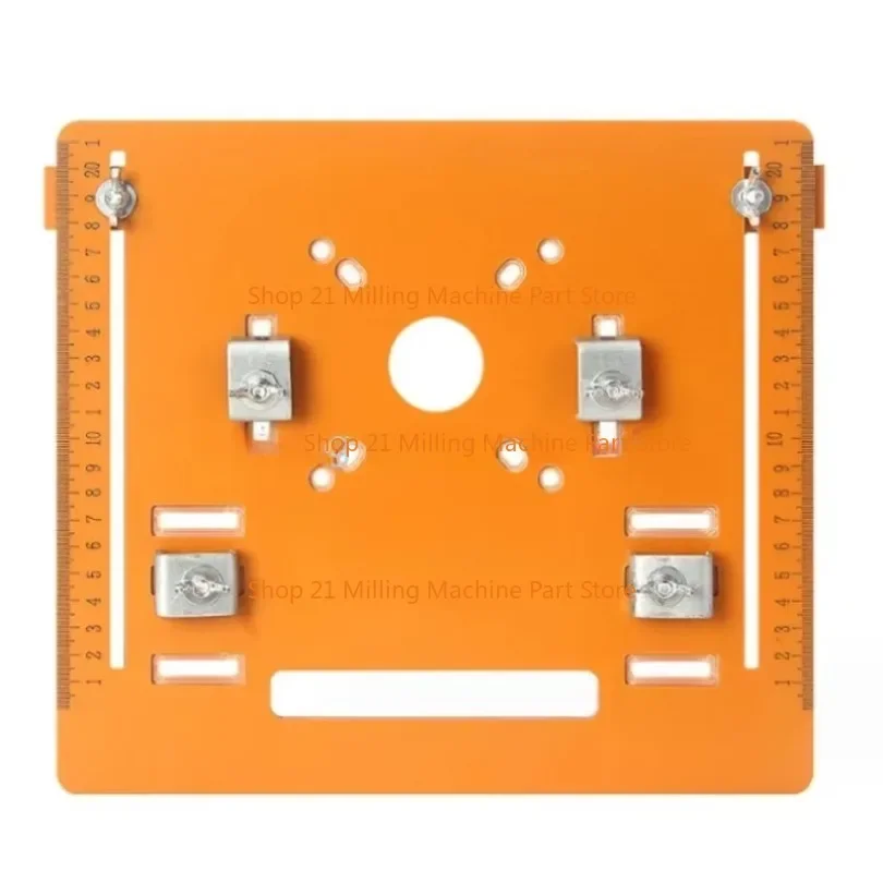 Kesme Makinesi Taban Plakası Elektrik Daire Testere Giyotin Makinesi Kenar Kılavuzu Ağaç İşleme Yönlendirici Freze Çevirme Tahtası Araçları