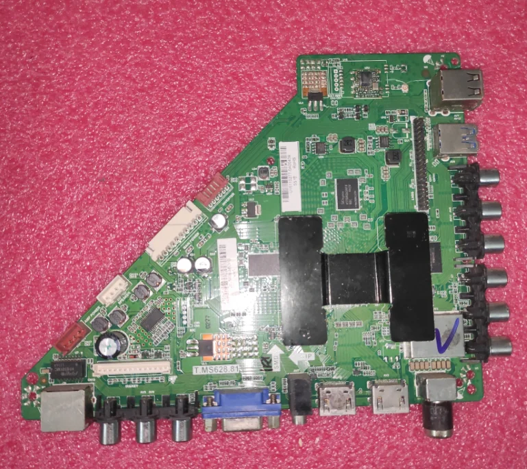 ¡Envío gratis! T.MS628.81 placa base de tv led lcd, pantalla LCD, placa base de red WiFi de 4 núcleos, 1g + 4G