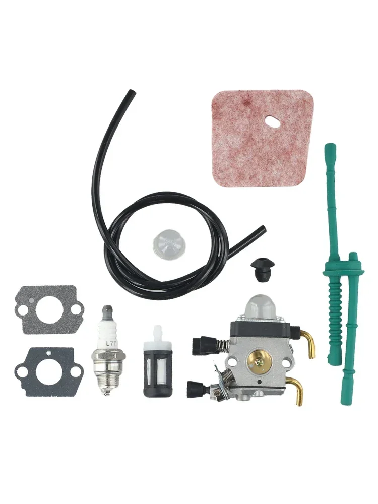 Air Filter Carburetor Fuel Filter Fuel Line Assembly KM55 Carby Carburetor Service Kit FS45 FS55 FS85 Exquisite