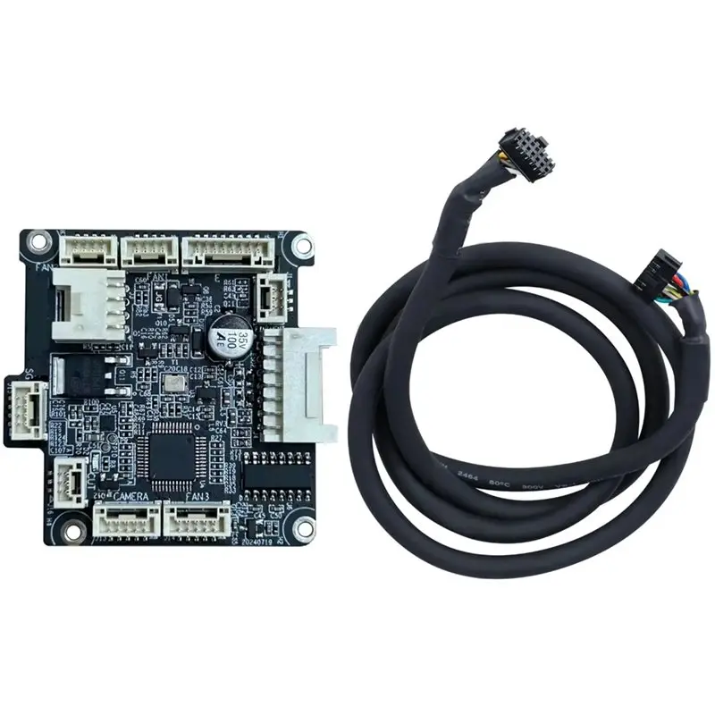 Leading-Board Replacement Tool Head PCB For Creality K2 Plus Toolhead Nozzle For Creality K2 Plus Print Head Cable Set
