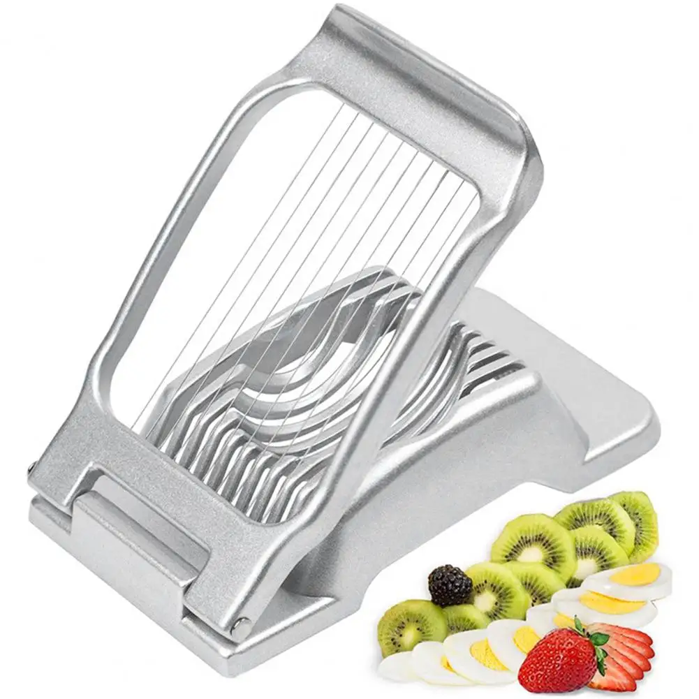 

Egg Slicer Aluminum Alloy Strawberry Mushroom Sandwich Salad Hard Boiled Eggs Dicer Masher Cutting Tool Kitchen Gadgets