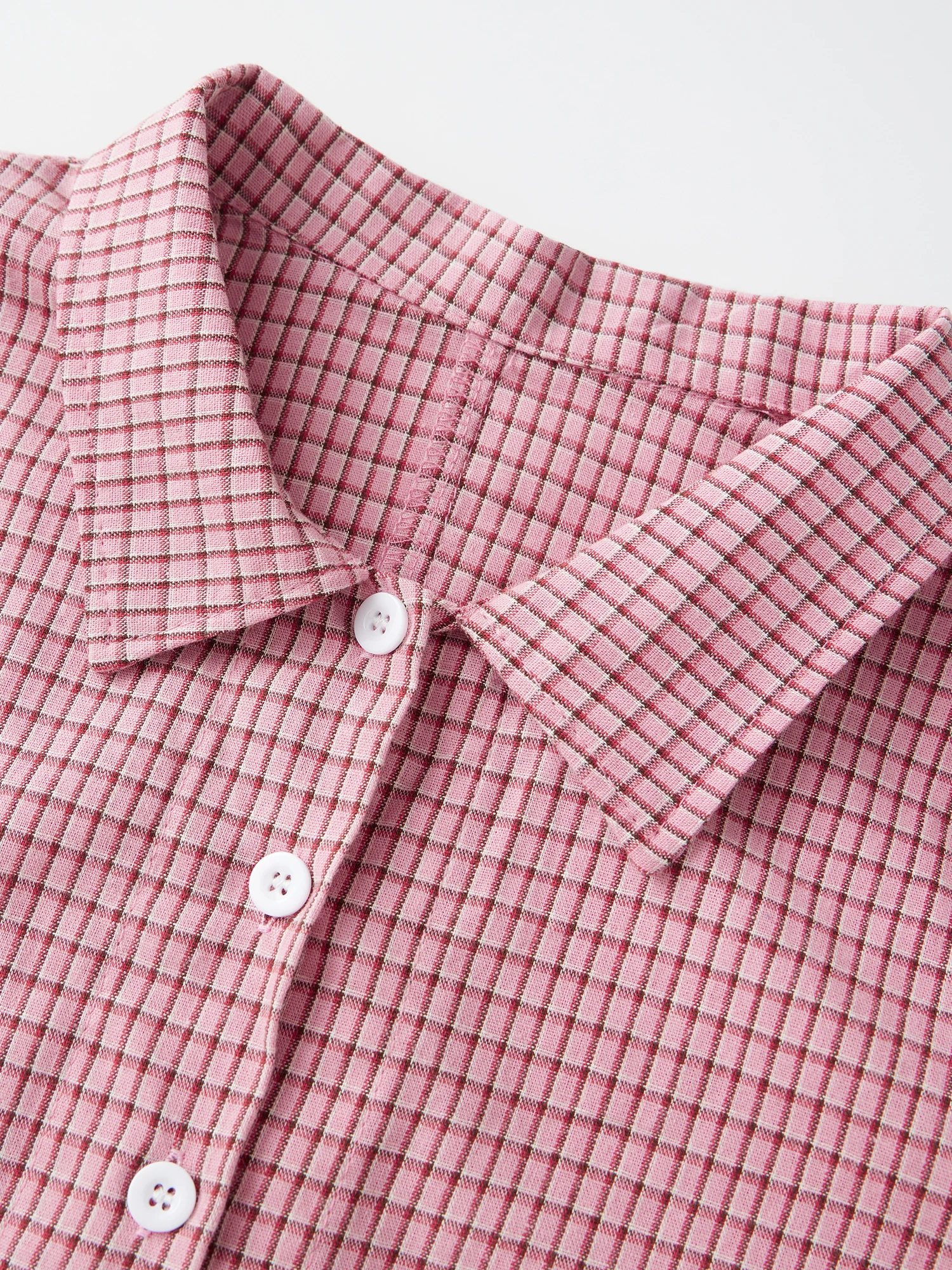 Camisas con botones para mujer Blusa casual de manga larga con estampado de cuadros y corte clásico Blusa de otoño