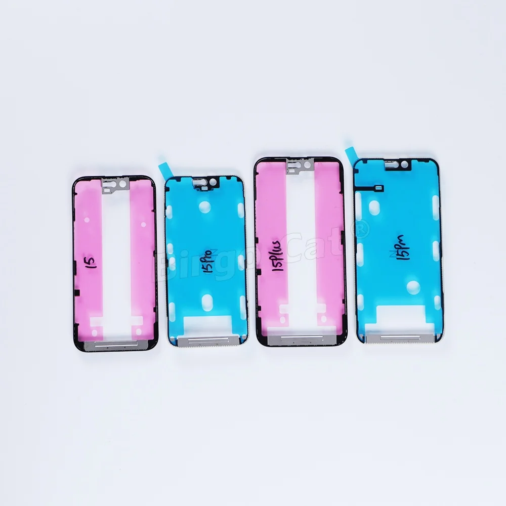 Novecel 10pc OEM Housing Middle Bezel Back Frame Plate For iPhone 17 16Pro 15Pro 12 13 14 Pro Max Plus Support LCD Mobile Repair