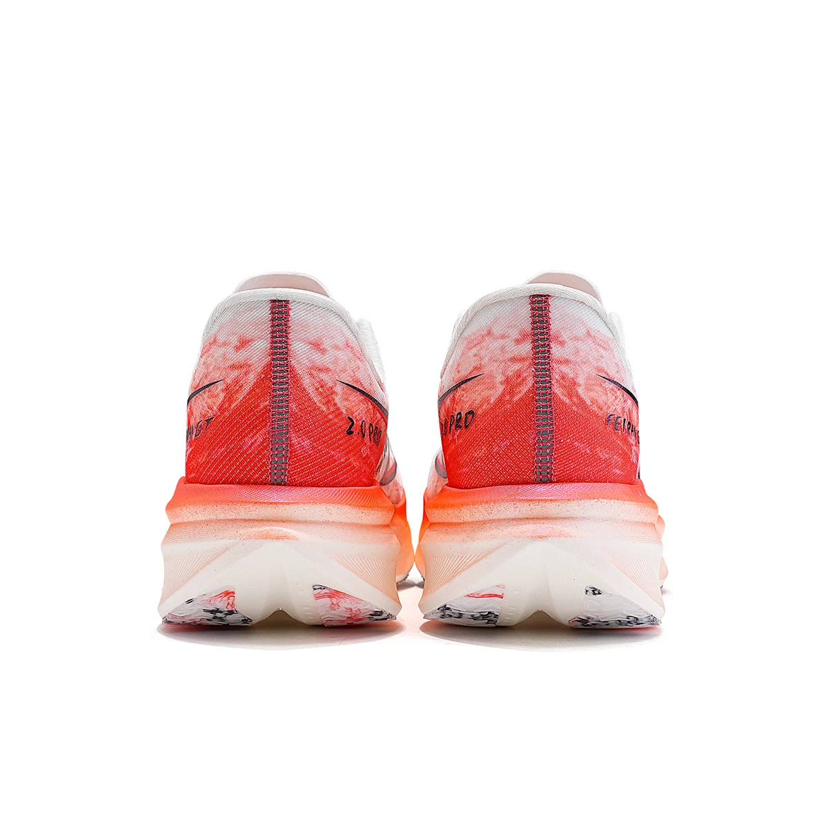 IRUNSVAN Full Palm Innovative Carbon Plate Board Double Knitting Breathable Dual Density Light Weight Fashion Sport Running Shoe