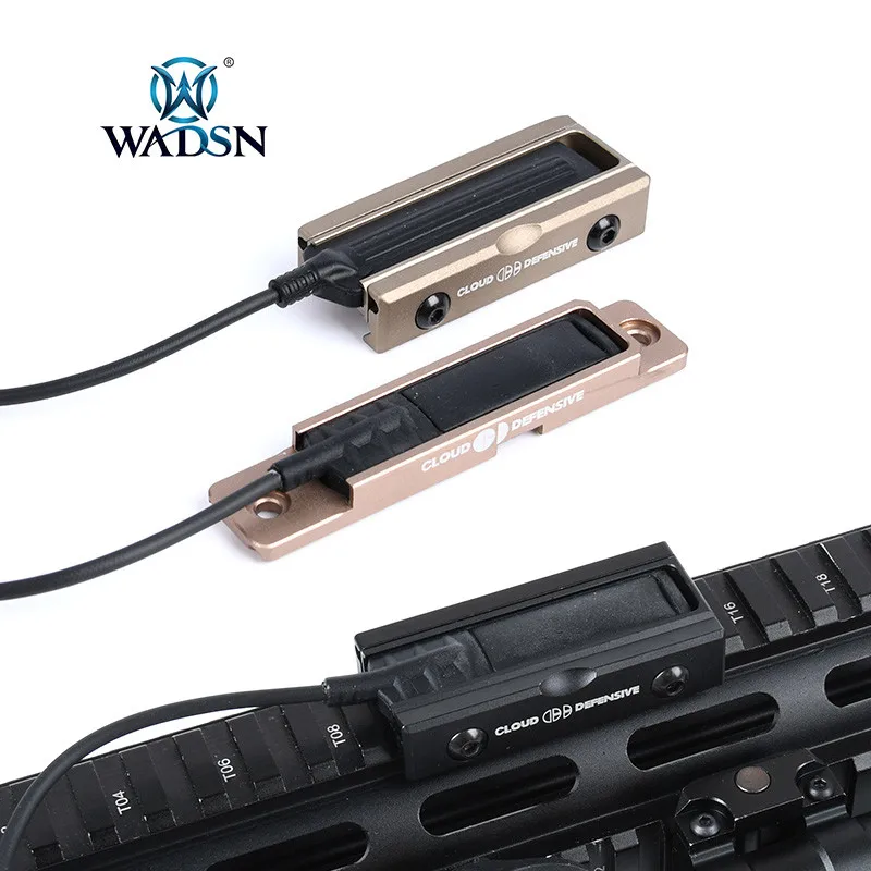 

WADSN Tactical Pocket Panel For SF Flashlight M300 M600 Pressure Pad Hunting Scout Light Switch Rat Tail Slot Fit 20mm Rail