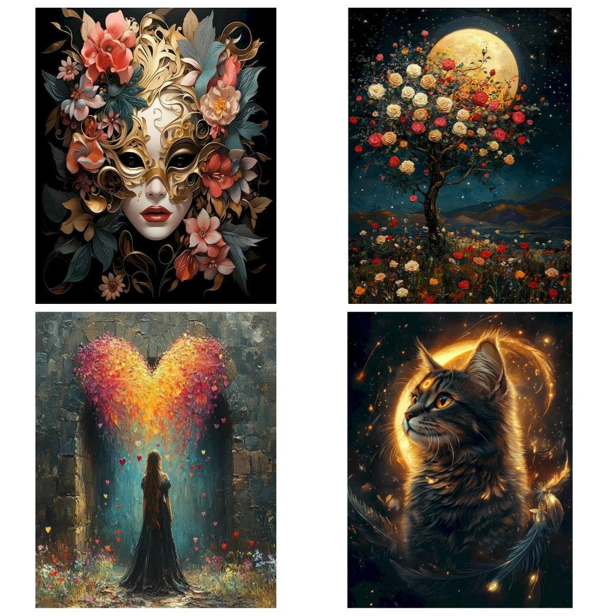 

500/1000/1200/2000PCS Jigsaw Puzzles Beauty Landscape Family Activity Games for Gameroom Bedroom Home Decor Gift