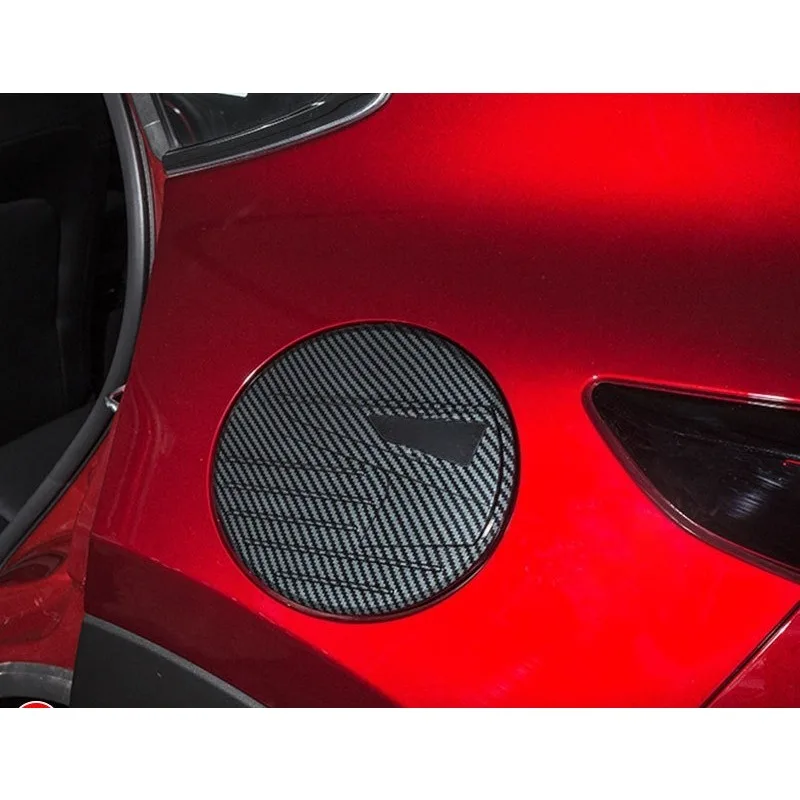 Fuel Tank Cap Cover Trim Sticker Fit For Mazda CX‑30 Decorative Bright Strip Replacement Spare Part
