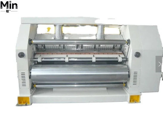 High Quality Hot Selling High Efficiency Reel Type Single Side Corrugated Cardboard Making Machine For Packaging Production