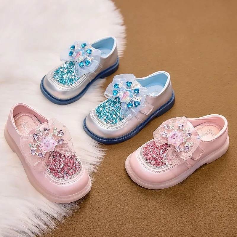 

Cute Disney kids cartoon frozen cute Casual shoes soft sports shoes for gift EU size 26-35