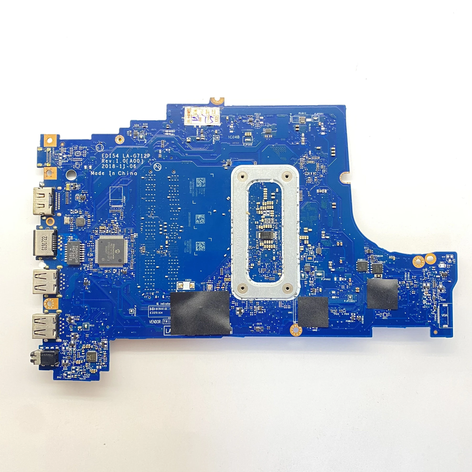 

CN-0VFMW4 VFMW4 EDI54 LA-G712P для Dell Inspiron 3480 3580 3780 3583, материнская плата для ноутбука с процессором i5-8265U DDR4 UMA, 100% тест в порядке