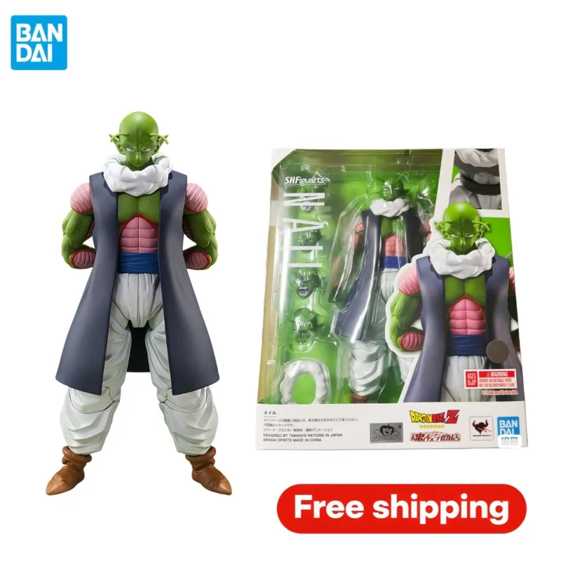 

Original Bandai S.H.Figuarts Dragon Ball Z Nail Namekian Warrior Articulated Action Figure Collectible Gift With Original Box